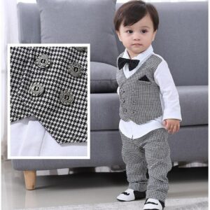 Fancy west 3 piece Suit Gray