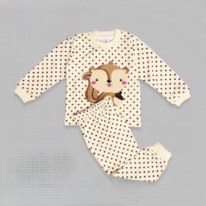 Unisex Lemon Stylish Monkey Print T-shirt With Pant (16M-22M)